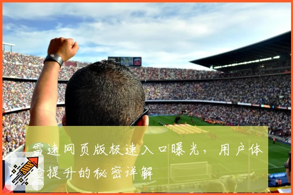 雷速网页版极速入口曝光，用户体验提升的秘密详解